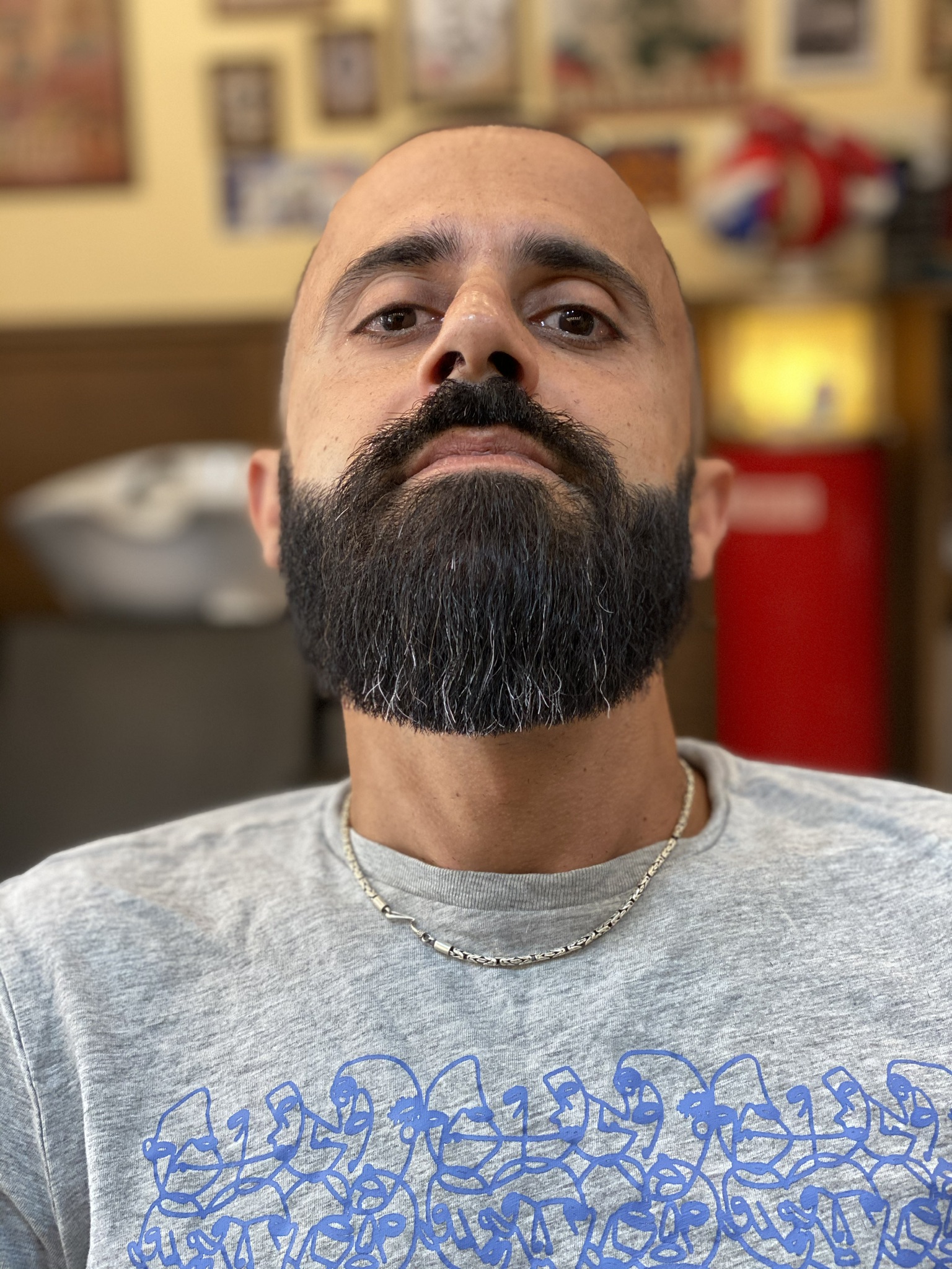 Taglio Barba prima BB The Barber's Shop