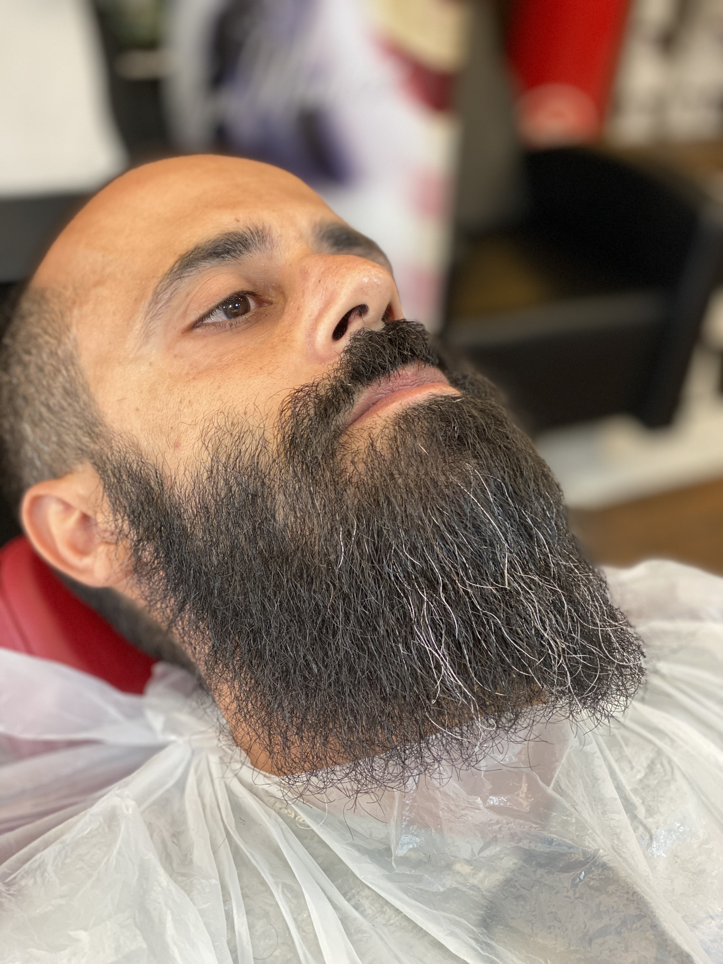 Taglio Barba prima BB The Barber's Shop